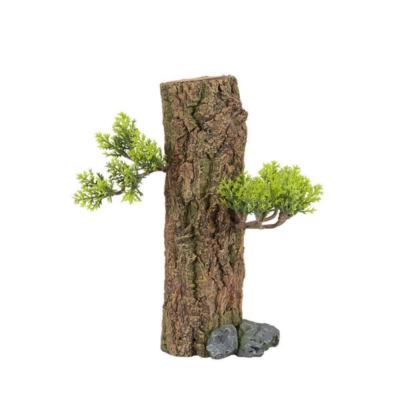 Zolux Tronc Forest : Résine, S, L.6,7xl.13xh.22cm