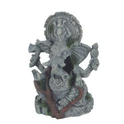 Zolux Statue Aquarium Ganesh : Résine, H.11,3cm