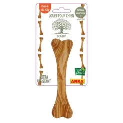 Jouet Os Bois D'olivier Pour Chien 20cm