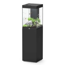 AQUATLANTIS Aquarium Avec Meuble Aqua Tower 96L Noir