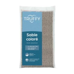 Sable Coloré Pour Aquarium Gris 12Kg