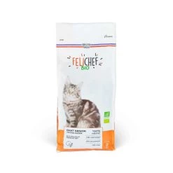 Croquettes à La Volaille Bio Pour Chat Sénior