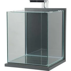 Zolux Aquarium Jalaya : XXL, 31,5l, Gris Anthracite