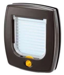 FERPLAST Chatière : Plastique Marron 22,5x5x25,2cm