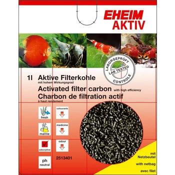 EHEIM Charbon Super Actif Ehfiaktiv: Filet 1L