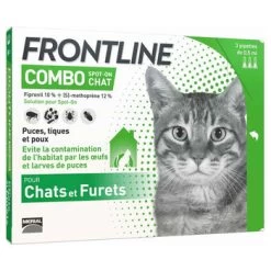Frontline Pipette Antiparasitaire Chat: Par 3
