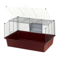 FERPLAST Cage Cavie 80el Grands Rongeurs: 77x48x42cm