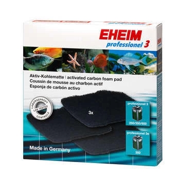 3 Mousses Au Charbon Pour Filtres Eheim