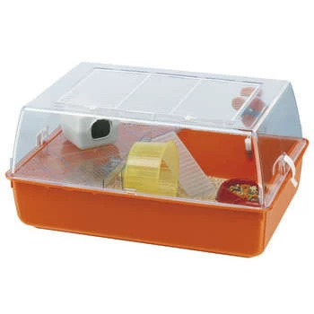 FERPLAST Cage Hamsters: Fer Et Plastique 55x39x27cm