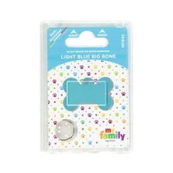 Médaille MyFamily Basic : Grand Os, Azur