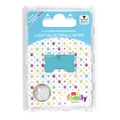 Médaille MyFamily Basic : Petit Os, Azur