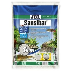 JBL Substrat Sansibar Snow Pour Décor : Blanc 5kg