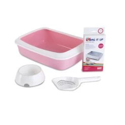 Savic Kit Iriz Rose Doux Pour Chat