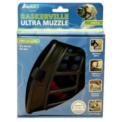 Company Of Animals Muselière : Caoutchouc, Noir, T6