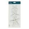 Déco étoile De Mer Blanc X3 : Résine, 16x35cm