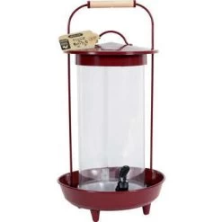 Zolux Abreuvoir Métal Grenat 4L