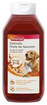 BEAPHAR Huile De Saumon, Pour Chien & Chat 900 Ml