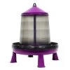 Nourrisseur Pour Volaille, 8kg : Violet/gris