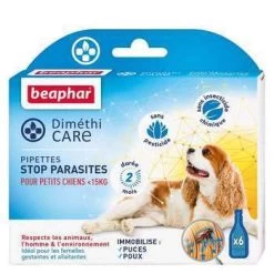 BEAPHAR Pipettes Dimethicare Petit Chien : 6 Doses