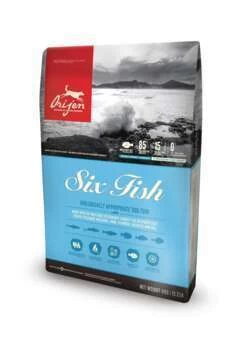 Orijen Croquettes Six Fish Pour Chien - 6 Kg