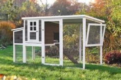 Poulailler En Bois Aspen FSC 198x76x104 Cm