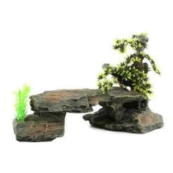 Décor Bonsai Stone 34x15,5x21Cm