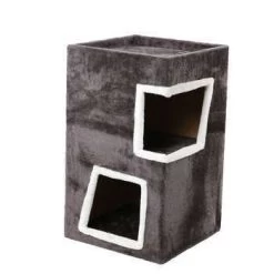 Arbre à Chat Square Tower - Gris Foncé