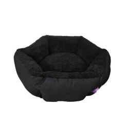 Coussin Hexagonal Navy Noir Pour Chien S