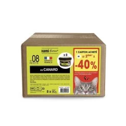 Pâtées Cuisinées N°8 Canard - 8x80g